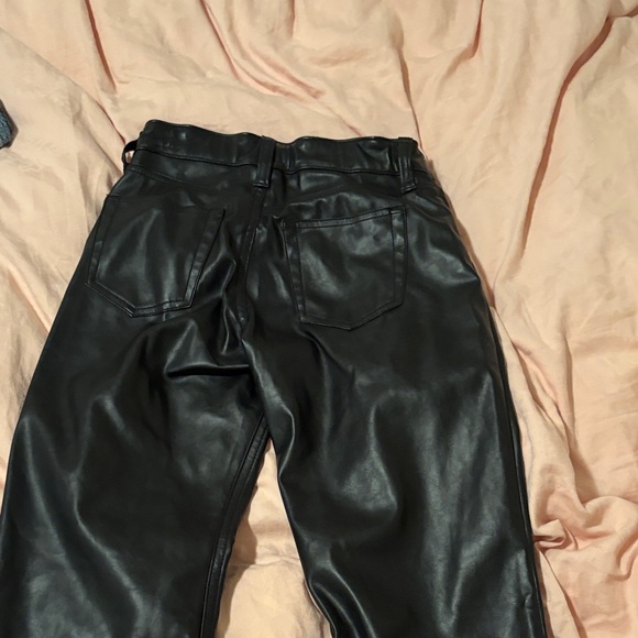 GAP Black Faux Leather Kids Formal Pants - Picture 5 of 5